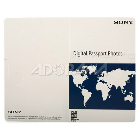 Sony UPXFOLDER Passport Photo Folders, Pack of 100