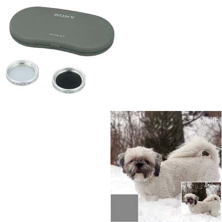 Sony 30mm Two Filter Kit with Neutral Density & Protection Filters. #VF30NK
