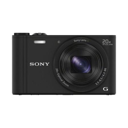 Sony Cyber-shot DSC-WX350 Digital Point & Shoot Camera, Black