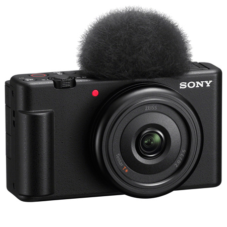 Used Sony ZV-1F Vlogging Camera, Black E