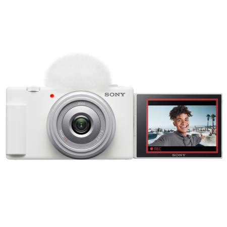 【新品】SONY ZV-1f デジタルカメラ ホワイト Sony ZV-1F Vlogging Camera, White ZV1F/W - Adorama