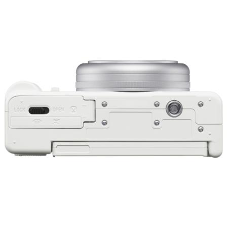 Sony ZV-1F Vlogging Camera, White ZV1F/W