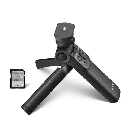 SONY VLOGCAM Shooting Grip Kit zv1　SDカード Sony ZV-1 Camera With Sony Vlogger Acc Kit Bluetooth Grip