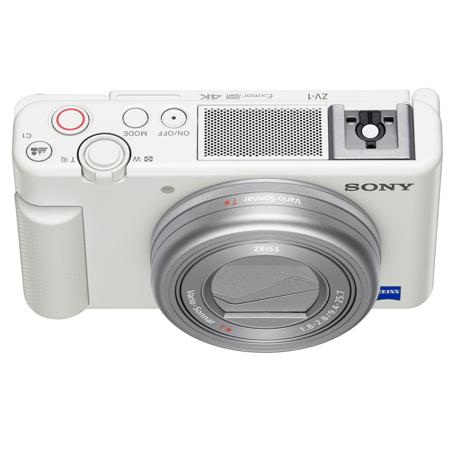 SONY ZV-1 ホワイト 4K動画撮影 ソニー、Vlog撮影向け「VLOGCAM ZV-1」に“統一感のあるホワイト