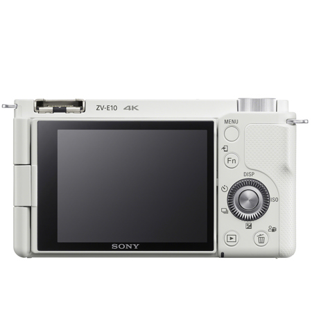 【美品】SONY α ZV-E10 ホワイト Sony ZV-E10 Mirrorless Camera (White) ILCZV-E10/W B&H Photo