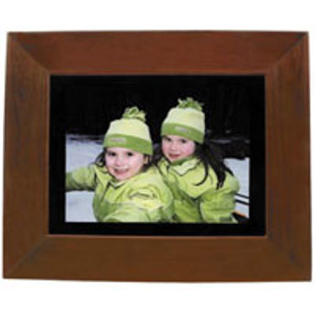 Smartparts 8" Walnut Wood Digitak Picture Frame