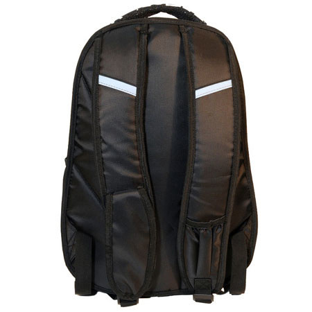 iSafe Built-in Alarm School Backpack, Black