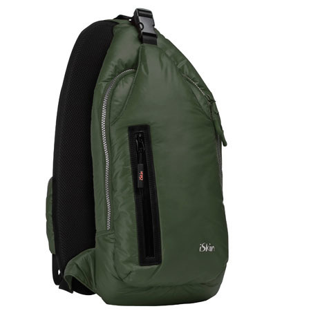 iSkin Ultra-Light Contour Sling Style Shoulder Pack, Olive