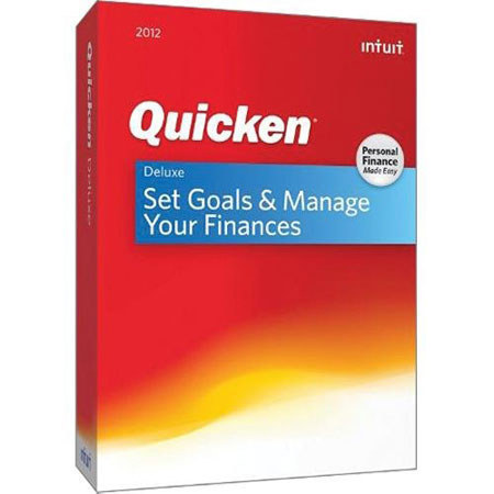 Intuit Quicken Deluxe 2012 Software, 1 User