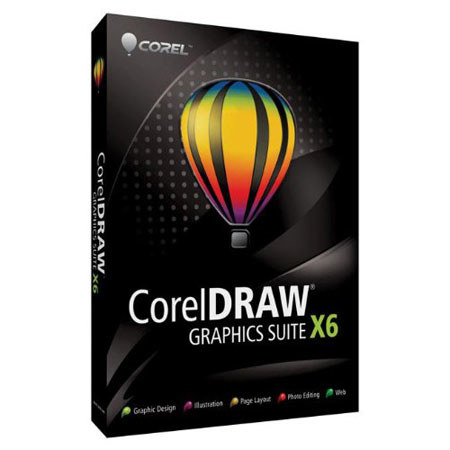 Corel CorelDRAW Graphics Suite X6 Software