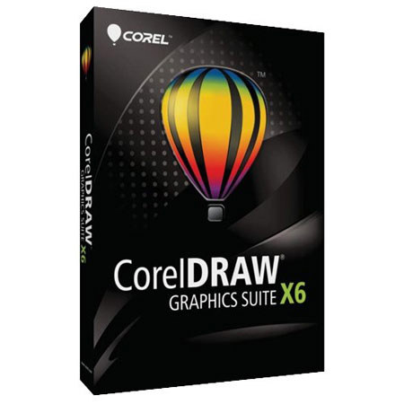 Corel CorelDRAW Graphics Suite X6 Software, Upgrade for Windows