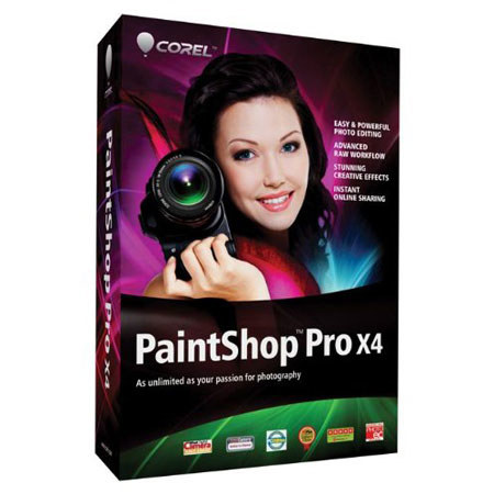 Corel PaintShop Pro X4 Ultimate Photo Editing Software