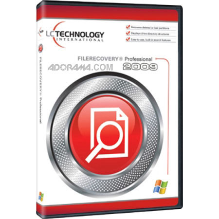 LC Technology FileRecovery Professional 2009 for PC