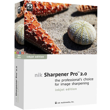 Nik Software )ik Software Sharpener Pro 2.0! Inkjet Edition, Plug-in Software for Sharpening Digital Images, for Macintosh & Windows.