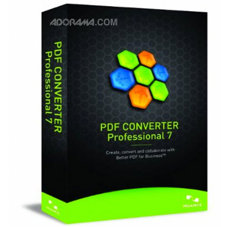 Nuance PDF Converter Professional 7.0 Software for Win