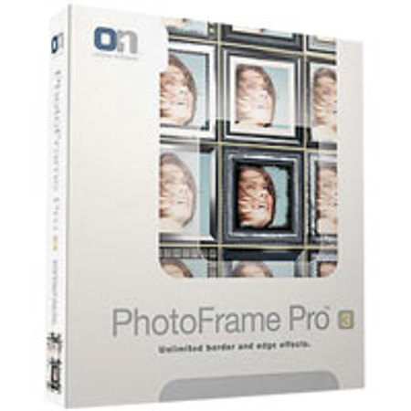 OnOne PhotoFrame Pro 3.0 Plug-in Software, Creates Unlimited Border and Edge Effects to Digital Photos, for Macintosh & Windows OS.