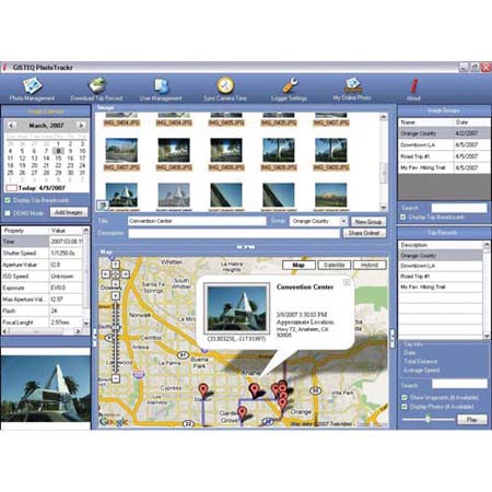 Gisteq CD110BT BT GPS Dig Phototracker f/Digital Cams
