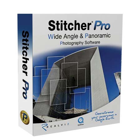 RealViz Stitcher Pro 5.5 Software for QTVR Panorama Stitching, for Macintosh & Windows