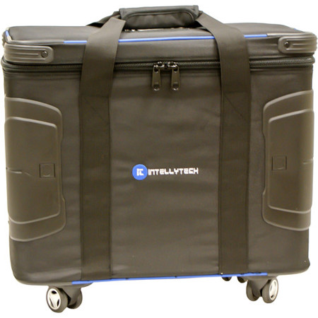 Intellytech IT-C2.1 Hard Carrying Case with Rails & Wheels for Two 1x1 LED Light
