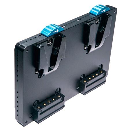 Intellytech Pocket-V Dual Battery Plate, V-Mount to Gold Mount
