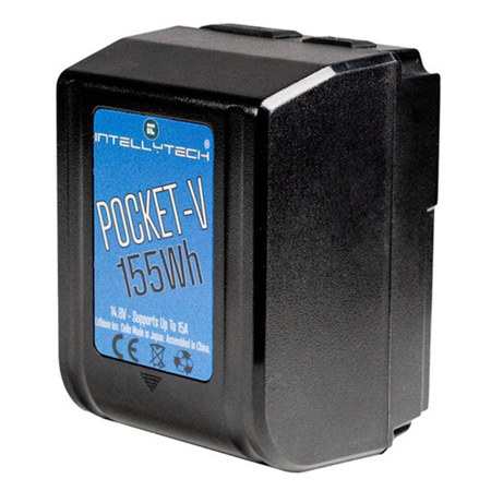 Intellytech Pocket-V 14.8V 155Wh Lithium-Ion V-Mount Battery