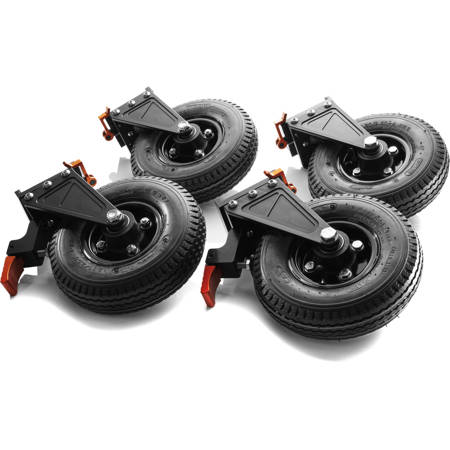 Inovativ 8" EVO Wheel System with Dovetail Clamp, Set of 4