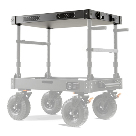 Inovativ 4-Sided Top Shelf with Threaded Rail Plates for Voyager 30