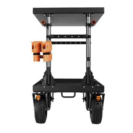 Inovativ RoboCup Patented Portable Clamp-On Caddy Dual Cup Holder, Orange