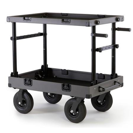 Inovativ Scout 37 NXT Equipment Cart with 8" Removable Wheel System, Gray