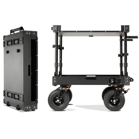 Inovativ Voyager 36 EVO Equipment Cart with X-Top Keyboard Shelf