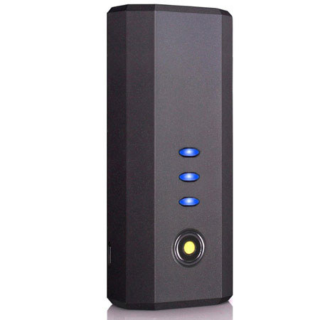 iWalk Extreme 5200 Duo 5200mAh Dual USB Backup Battery for Smartphones, Black