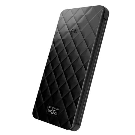 iWalk Extreme TRIO 10000mAH Ultra-Slim Backup Battery Power Bank, Black