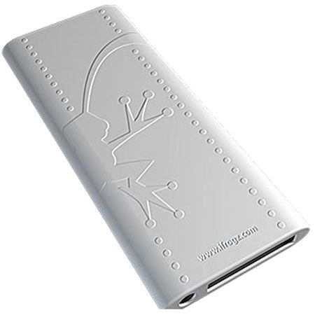 ifrogz N4GWRAPZWHITE Silicone Skin, iPod Nano 4th Gen
