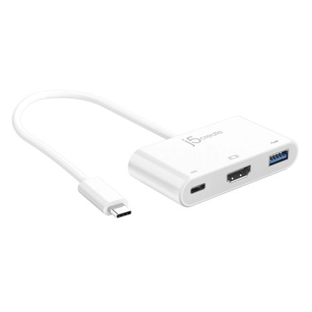 J5 Create JCA379 USB Type-C to HDMI & USB 3.0 Adapter with Power Delivery