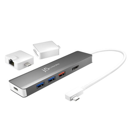 J5 Create JCD375 USB-C Modular Multi-Adapter with 2 Kits
