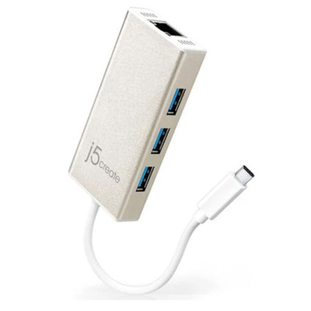J5 Create USB Type-C Gigabit Ethernet and Multi Adapter Hub