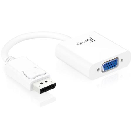 J5 Create JDA114 DisplayPort to VGA Adapter for PC and Notebook