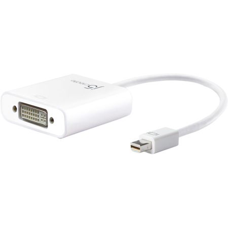 J5 Create JDA132 Mini DisplayPort to DVI Adapter