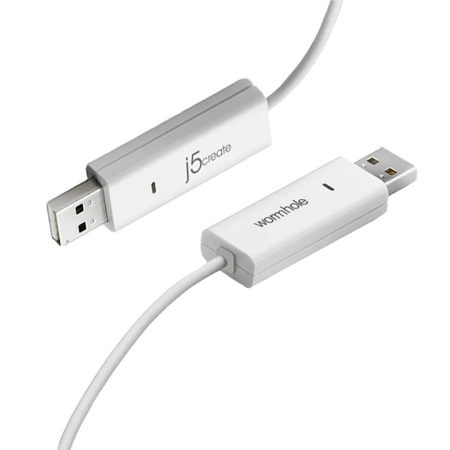 J5 Create JUC100 Wormhole Switch USB to USB High Speed Transfer Cable