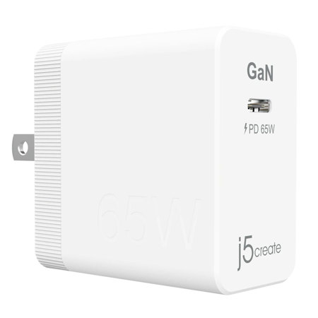 J5 Create JUP1365 65W GaN PD USB-C Mini Charger