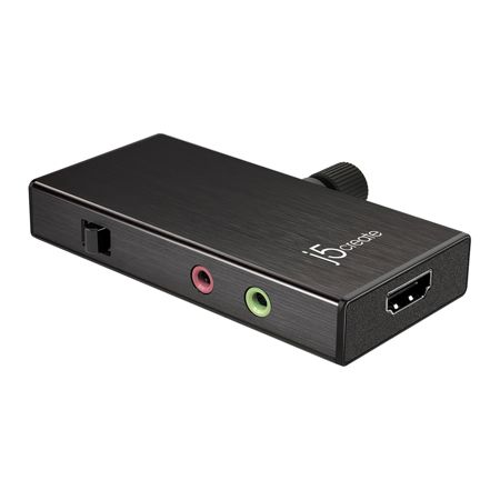 J5 Create JVA02 Live Capture Adapter HDMI to USB-C with Power Delivery