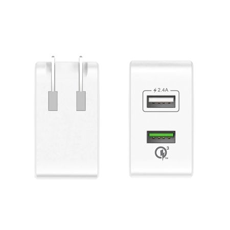 J5 Create JUP20 30W 2-Port USB Type-A & QC3.0 Charger
