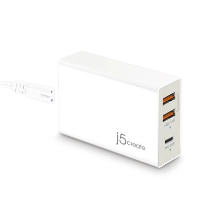 J5 Create JUP3248 48W 3-Port PD USB Type-A and USB-C Super Charger