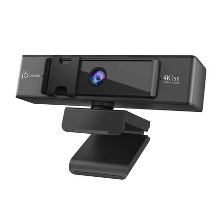 J5 Create JVCU435 USB 4K ULTRA HD Webcam with 5x Digital Zoom Remote Control