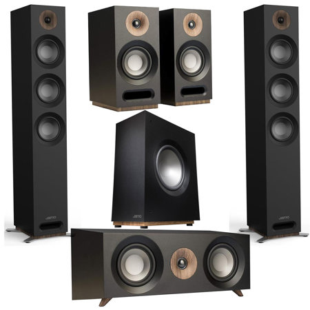 Jamo S 809 5.1 Home Theater Pack, Black