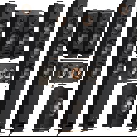 Jamo S 809 5.1 Home Theater Speaker System Bundle with Floorstanding, Bookshelf, Center & Subwoofer – Dolby Atmos Ready, 240W Front Speakers, 10” Sub, Magnetic Grilles