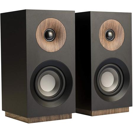 Jamo S 801 Bookshelf Speakers, Black, Pair