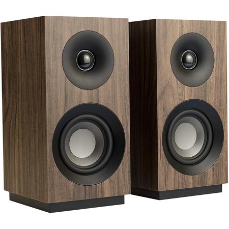 Jamo S 801 Bookshelf Speakers, Walnut, Pair