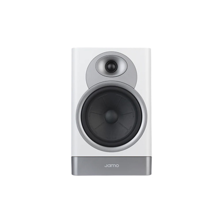 Jamo S7-17B 6.69" 100W 2-Way Passive Bookshelf Speaker, Pair, Gray Cloud