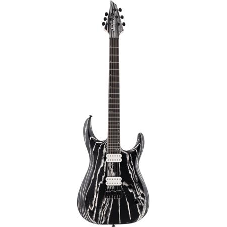 Jackson Pro Dinky DK Modern Ash HT6 Electric Guitar, Ebony, Baked White